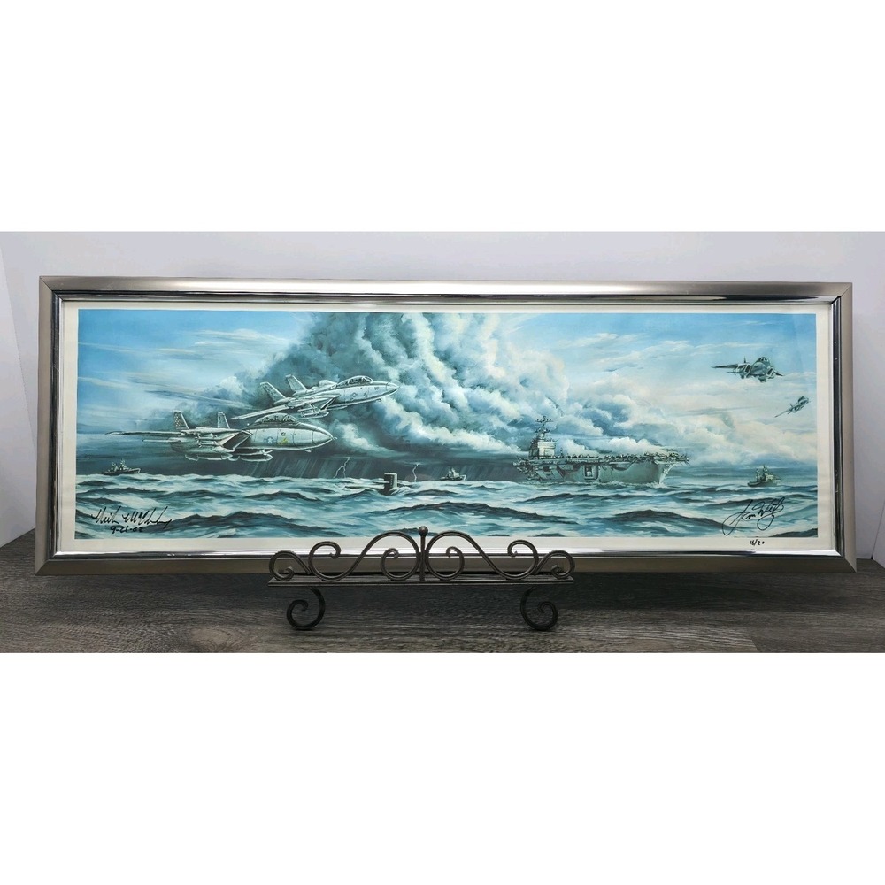 Limited Edition Framed Aviation Print (16/20) - 36"x12"